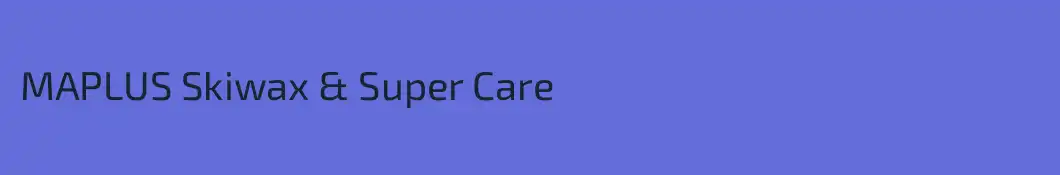 MAPLUS Skiwax & Super Care